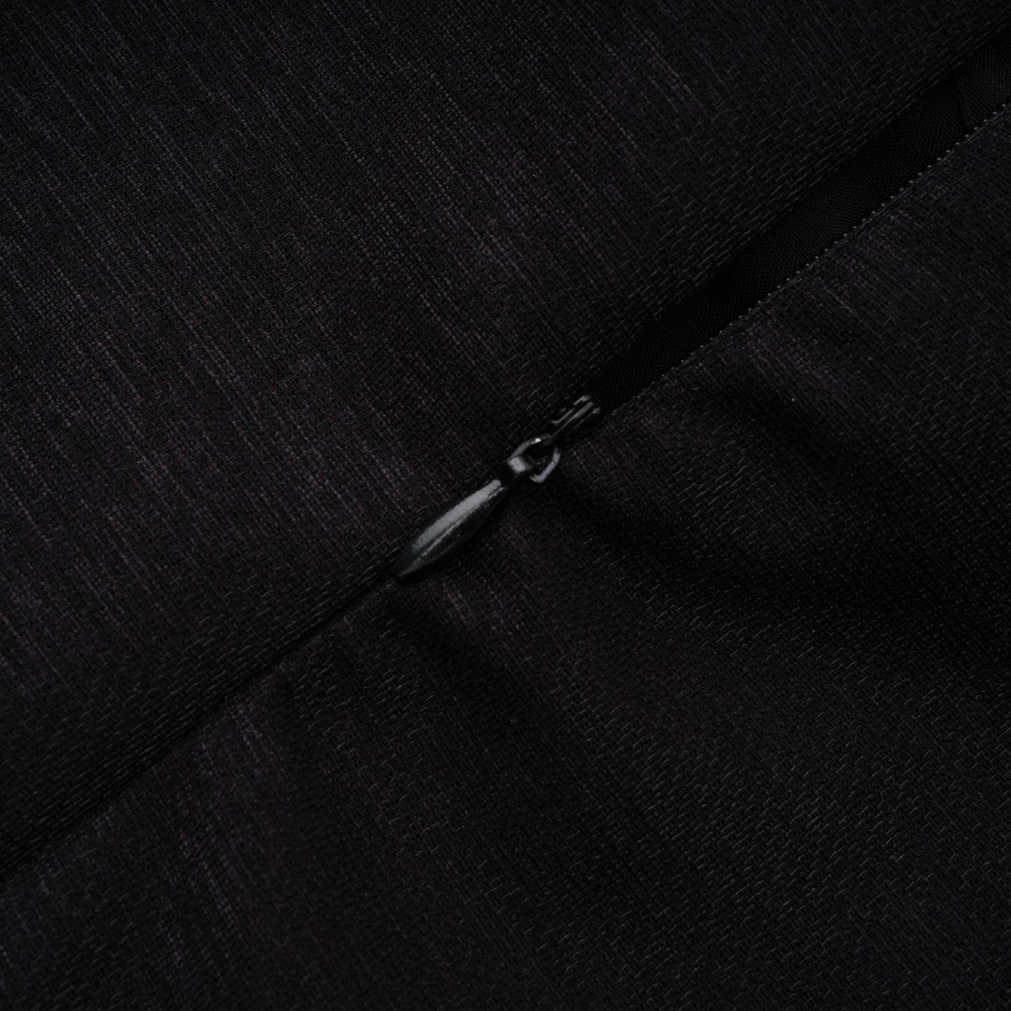 Ofra Black Pearl Pleated Midi Dress