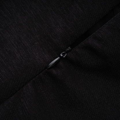 Ofra Black Pearl Pleated Midi Dress