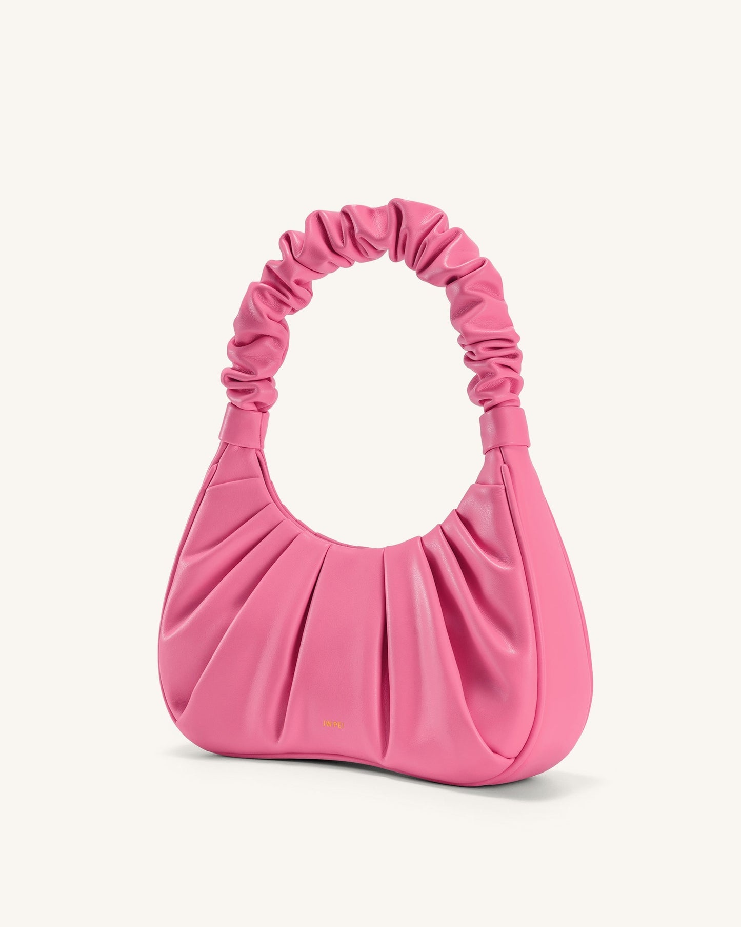 Gabbi Büzgülü Hobo El Çantası - Pembe