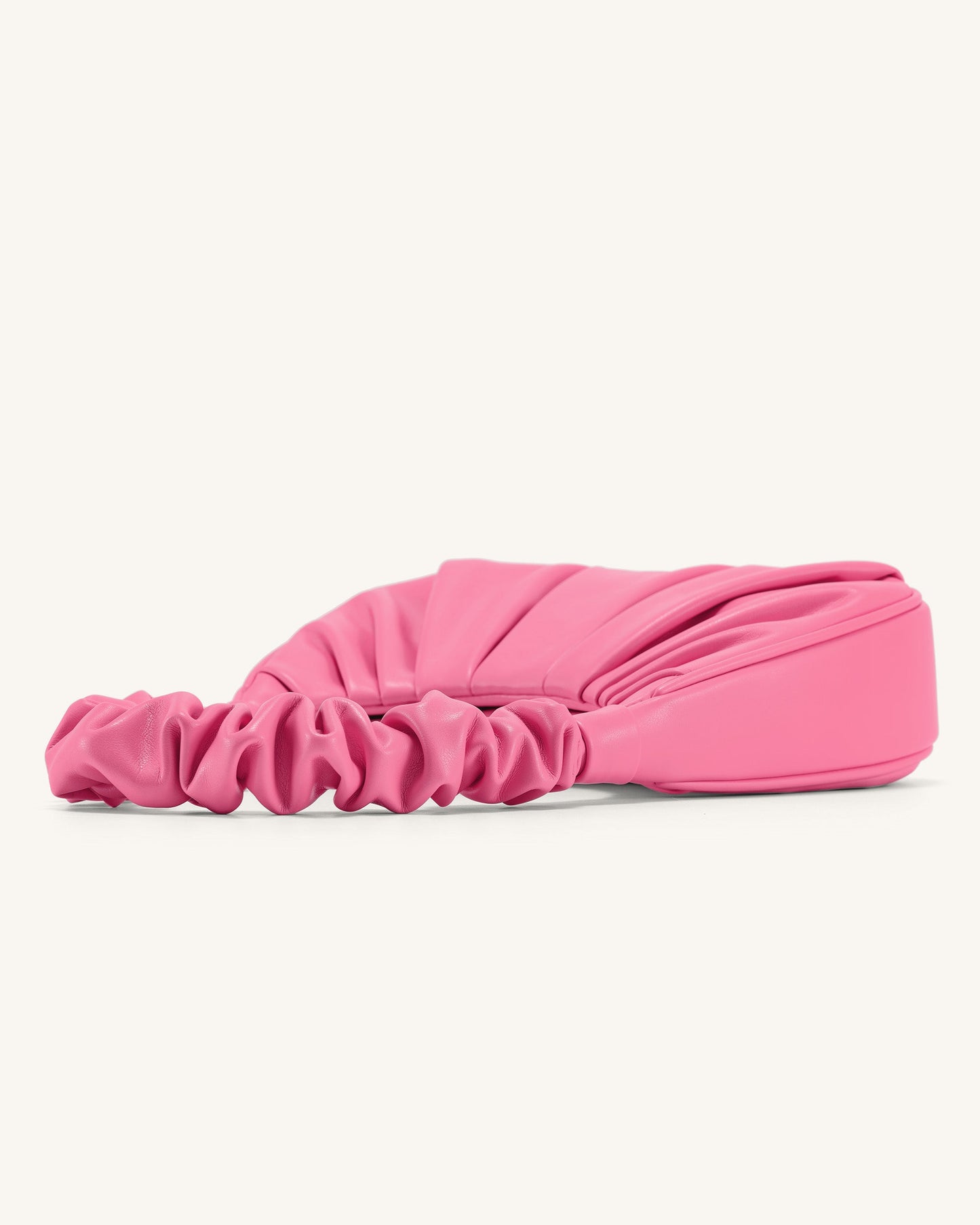 Gabbi Büzgülü Hobo El Çantası - Pembe