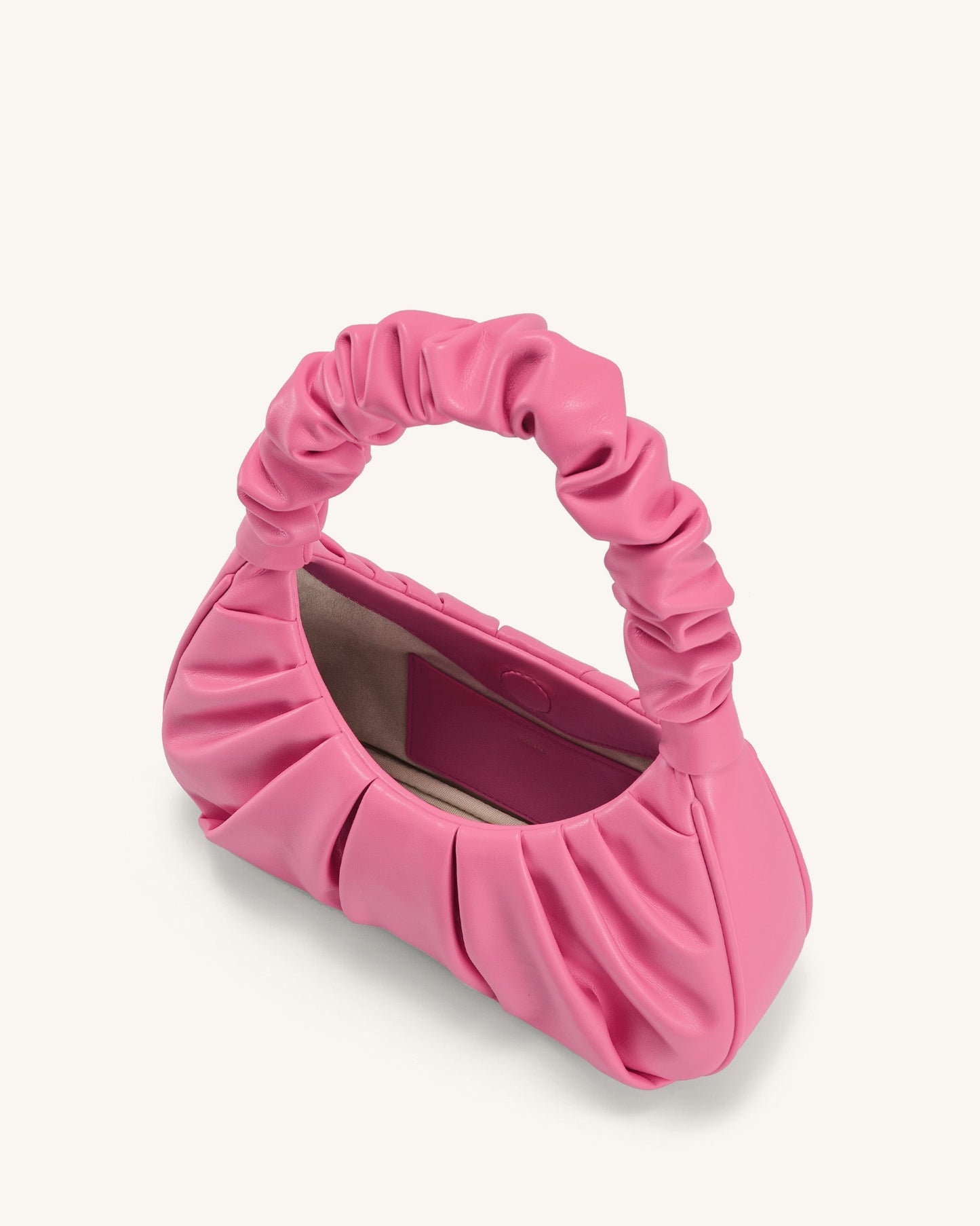 Gabbi Büzgülü Hobo El Çantası - Pembe