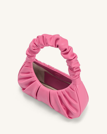 Gabbi Büzgülü Hobo El Çantası - Pembe