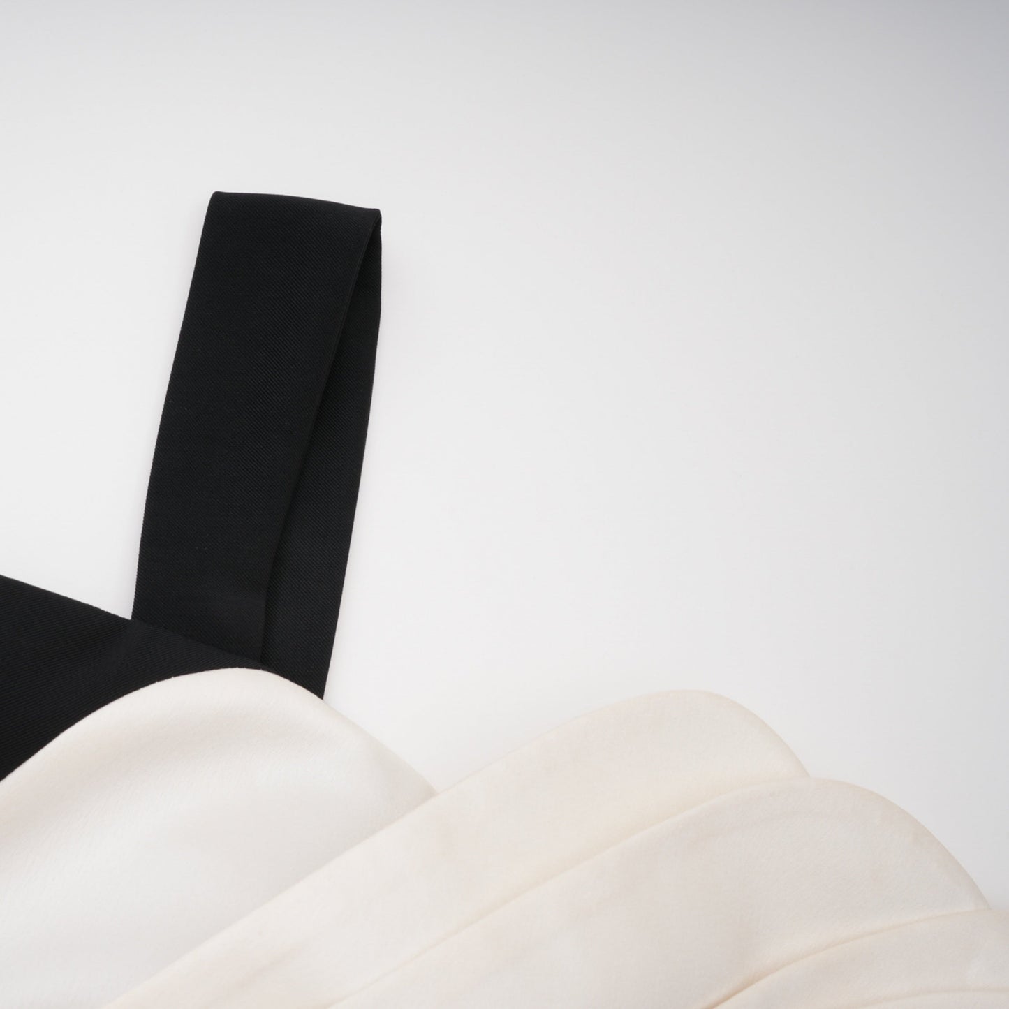 Priscila Black One Shoulder Color Block Maxi Dress