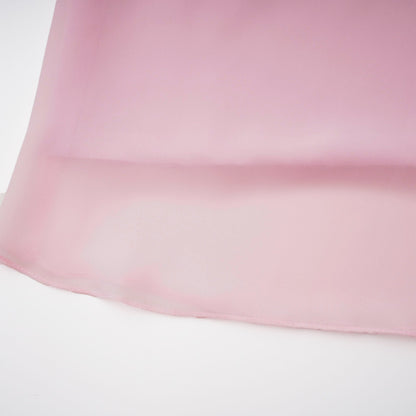 Romane Pink Strapless Corset Chiffon Maxi Dress