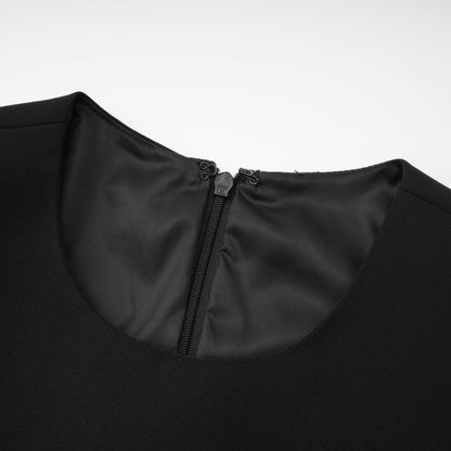 Magali kum saati mini elbise