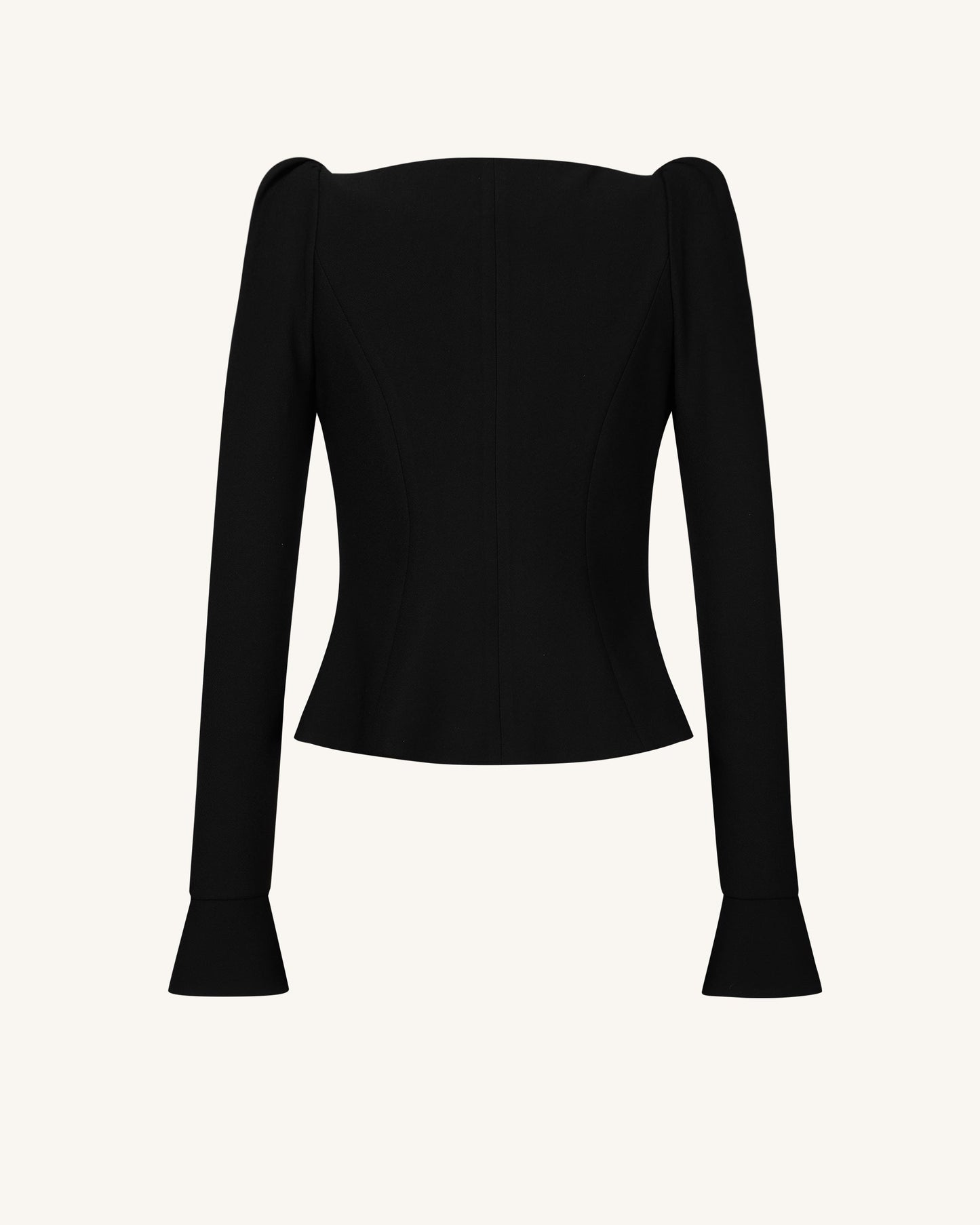 Olivia Puff Omuz Blazer Ceket - Siyah