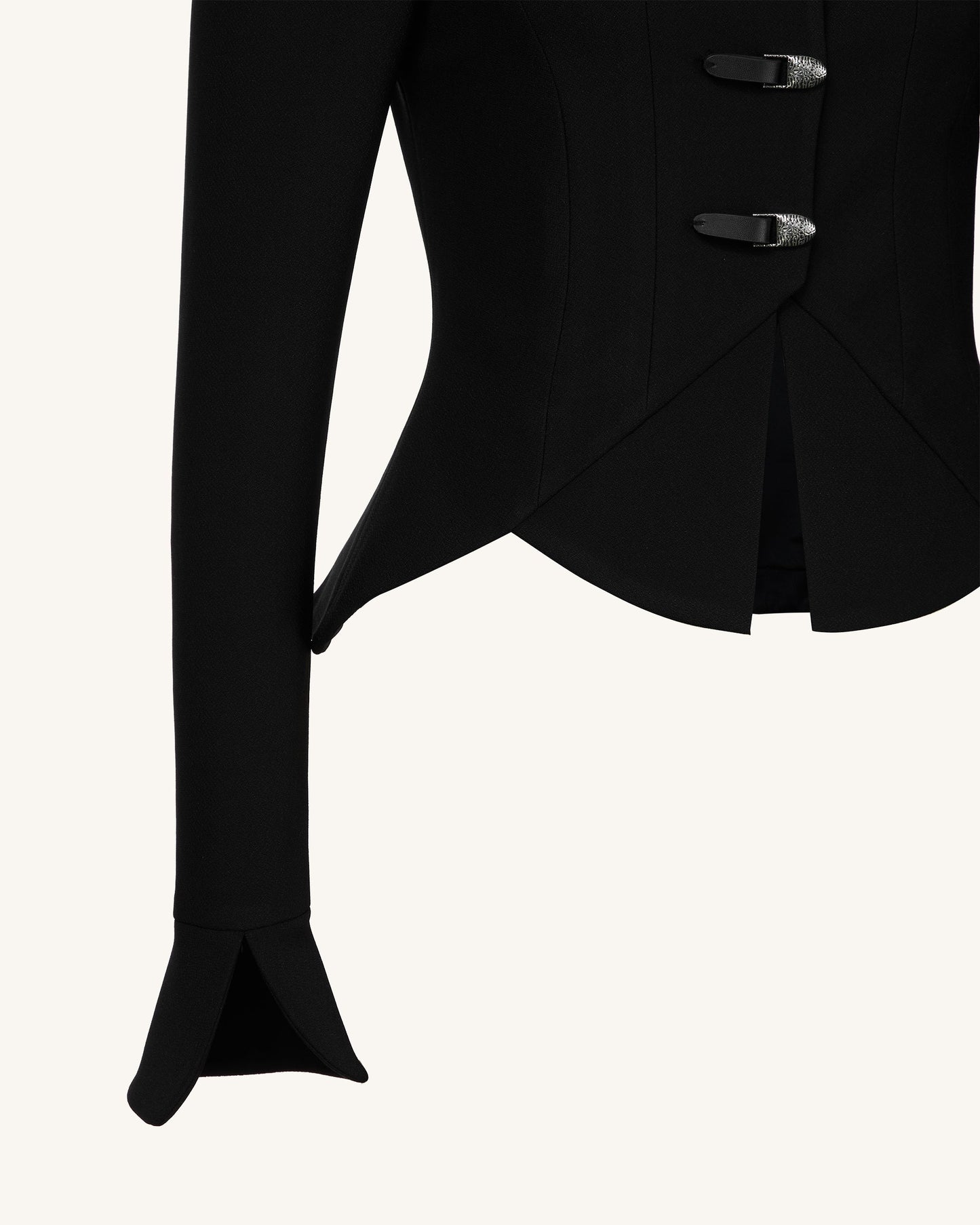Olivia Puff Omuz Blazer Ceket - Siyah