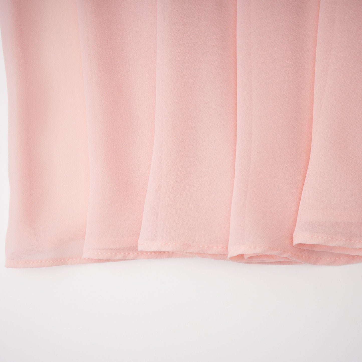 Vasylyna Pink Sweetheart Pleated Maxi Dress