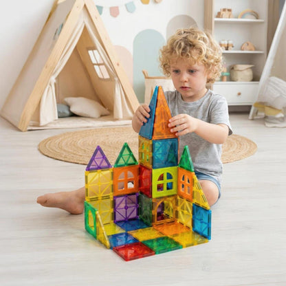 Toy Mind™ 78 Parça Dev Eğitici STEM Blok Seti - Montessori Uyumlu