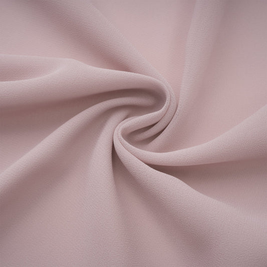 Wilhelmina Toz Pembe Asimetrik Dantelli Maxi Elbise