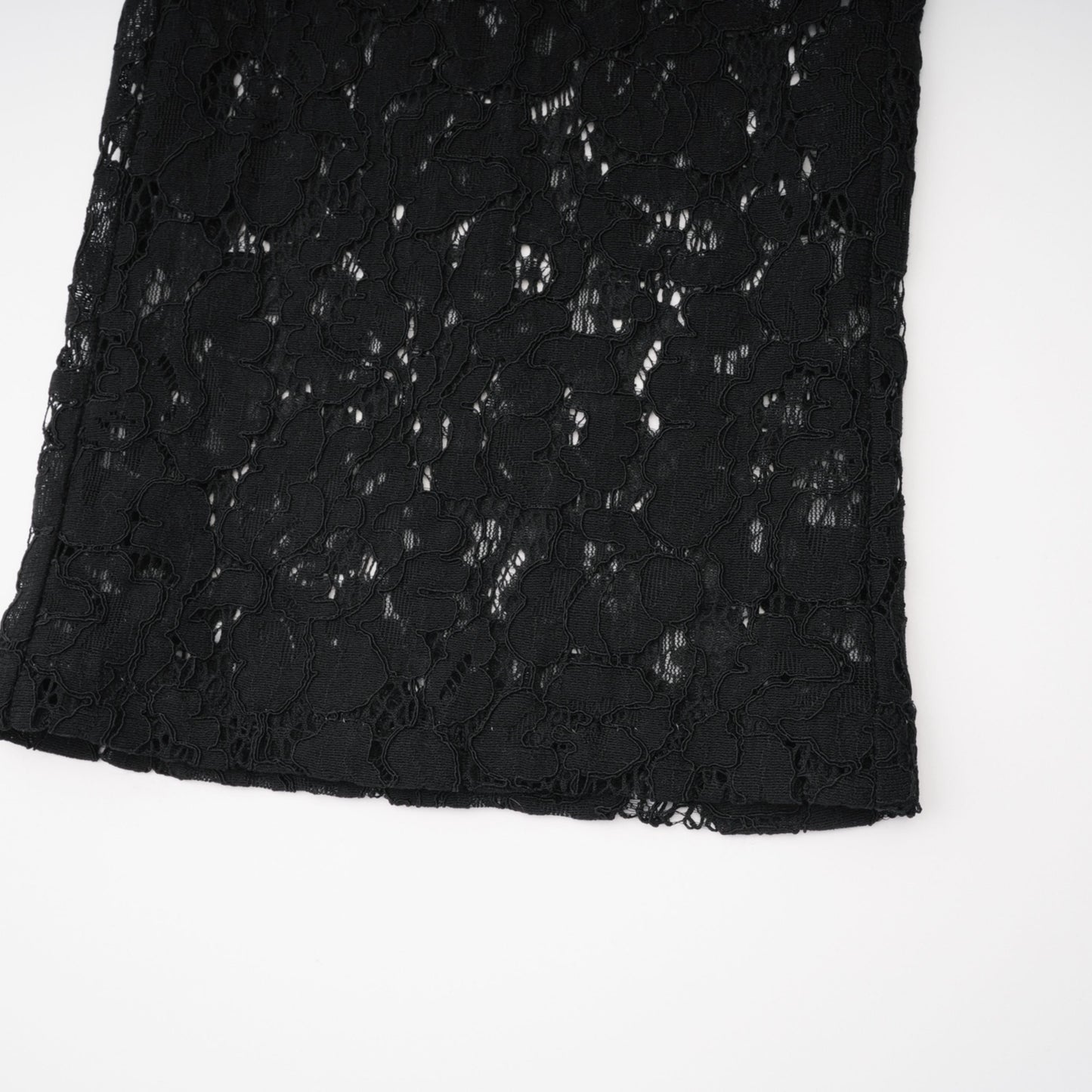 Zoé Black Sheer Lace Blazer & Trousers Matching Set