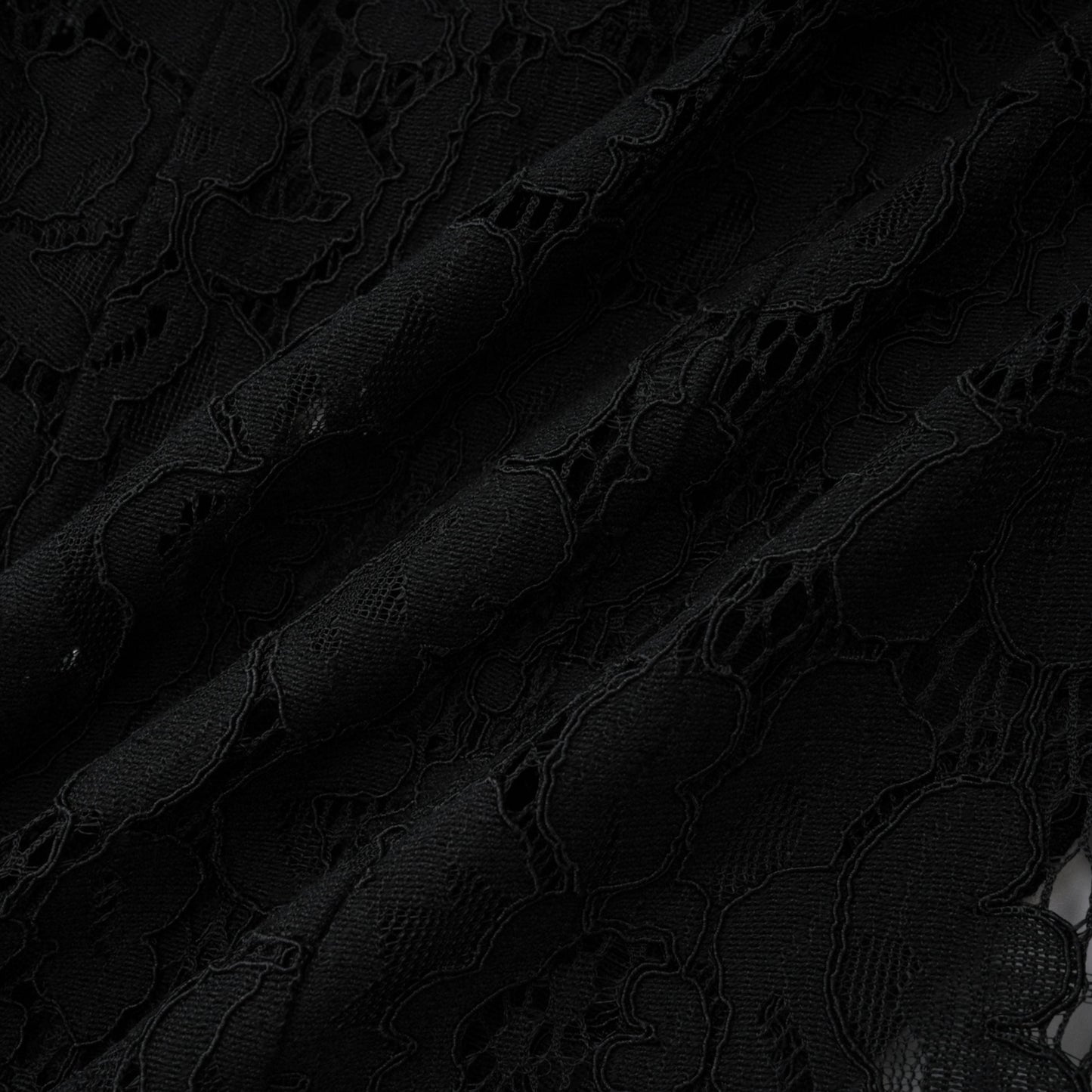 Zoé Black Sheer Lace Blazer & Trousers Matching Set