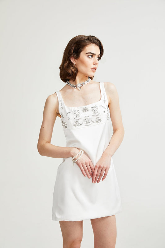 Ardelle Taşlı Mini Elbise