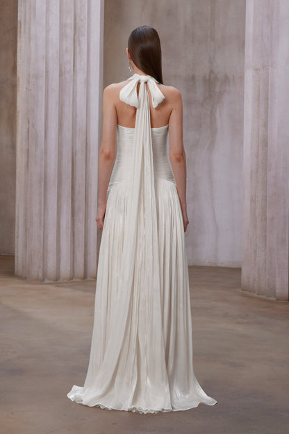 Uranie Gathered Maxi Dress