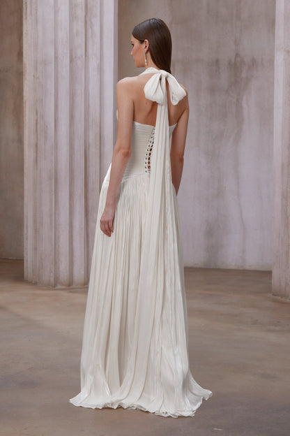 Uranie Gathered Maxi Dress