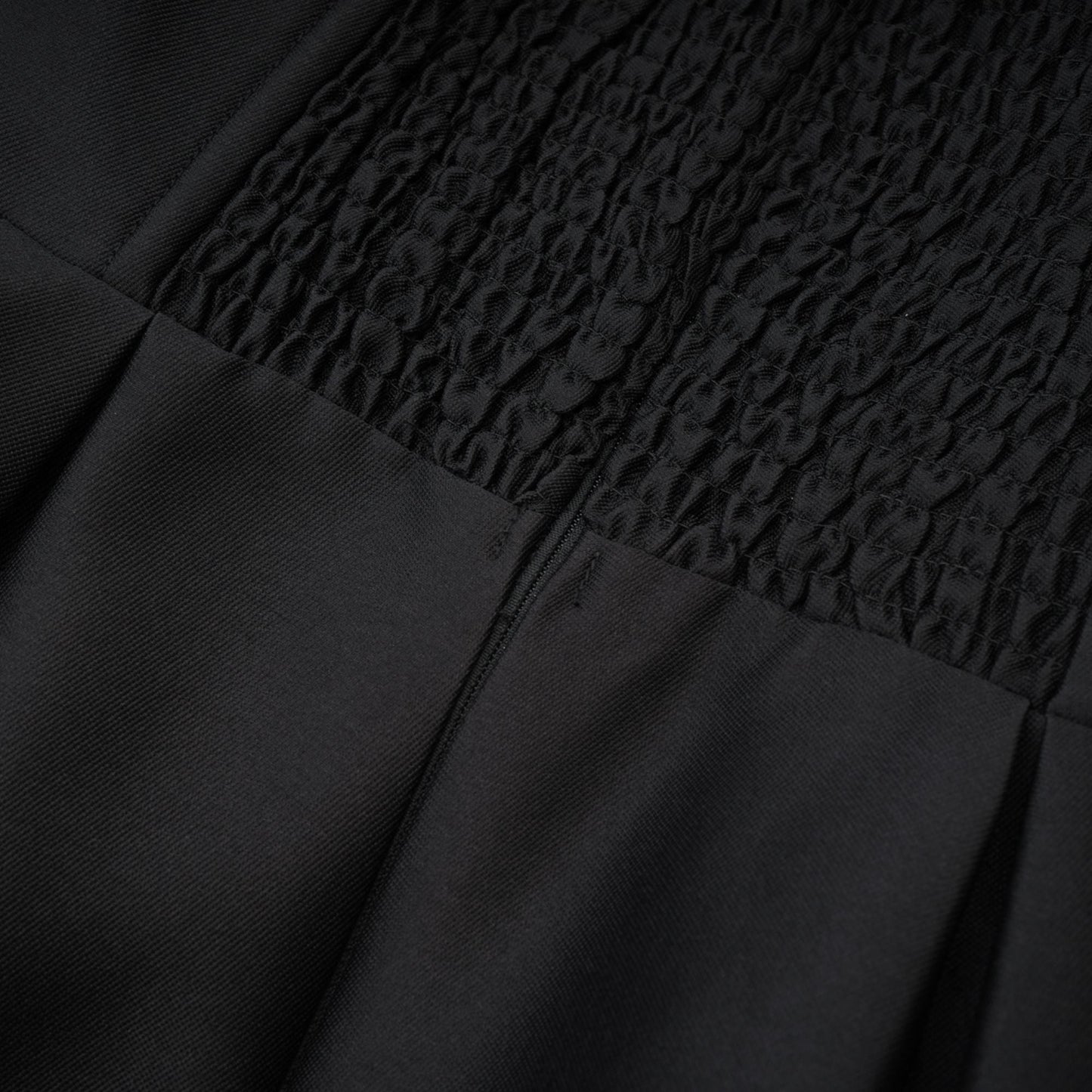 Felisara black bowknot midi dress