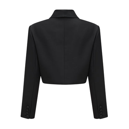 Roxane crystal-embellished jacket & skirt matching set