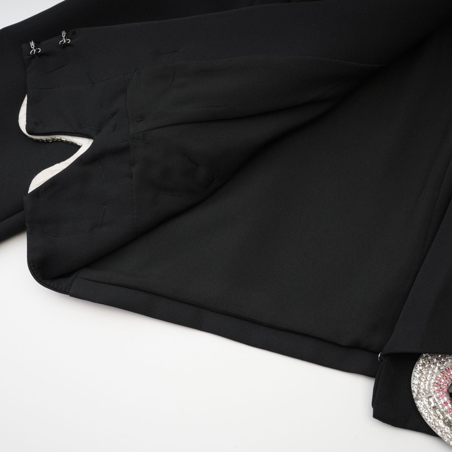 Roxane crystal-embellished jacket & skirt matching set