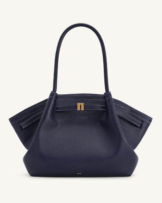 Hana Büyük Boy Tote Çanta - Lacivert
