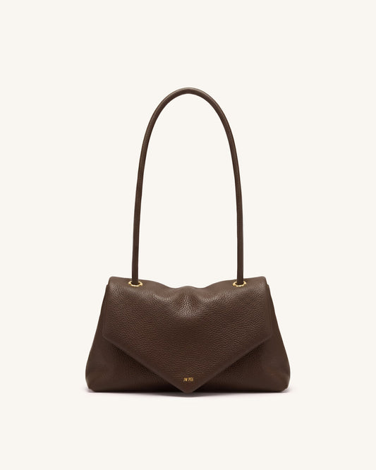 Maya Envelope Shoulder Bag - Brown